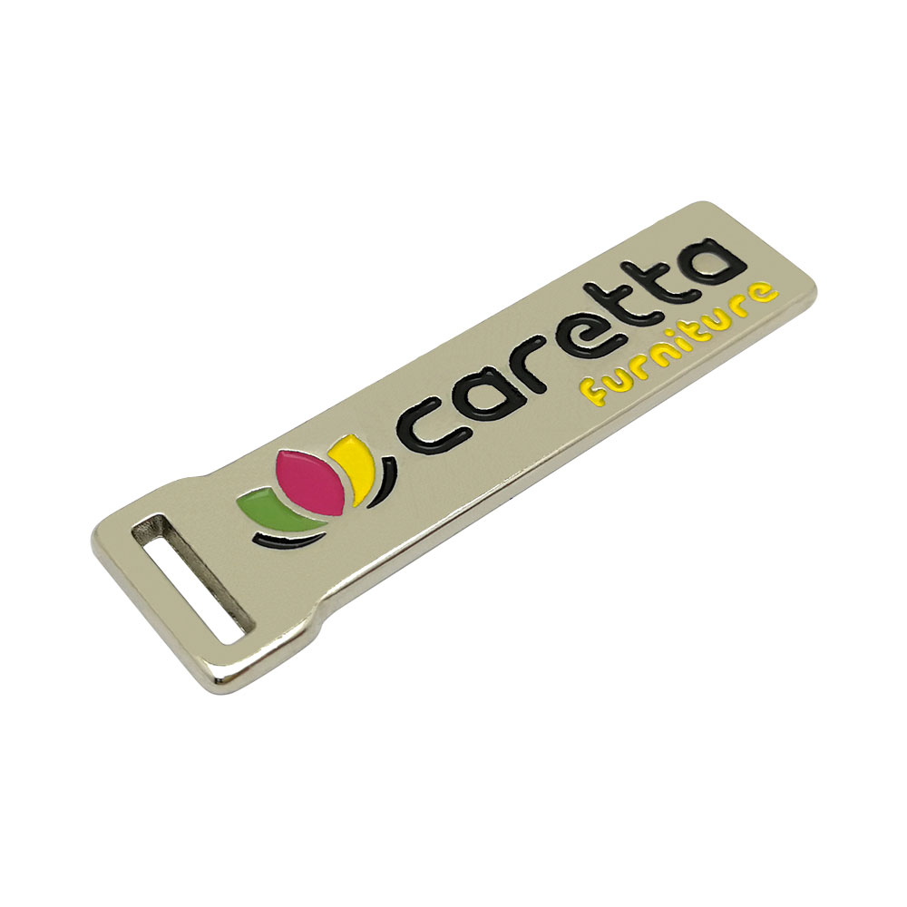 caretta 3d metal döküm etiket