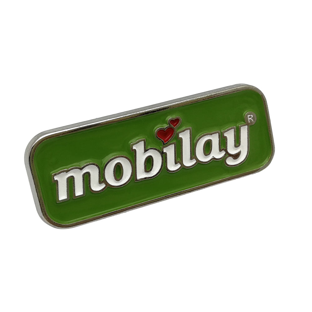 mobilay 3d metal etiket