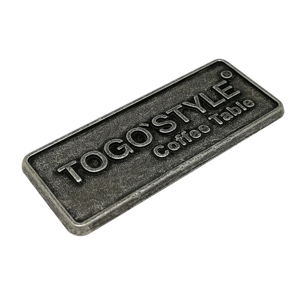 togostyle 3d metal etiket