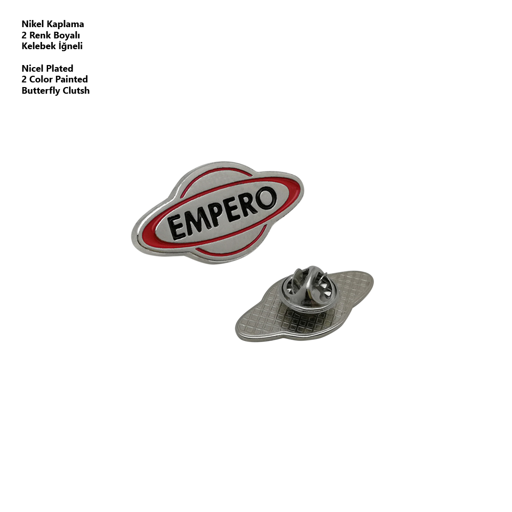 Empero-3d-Metal-döküm-rozet