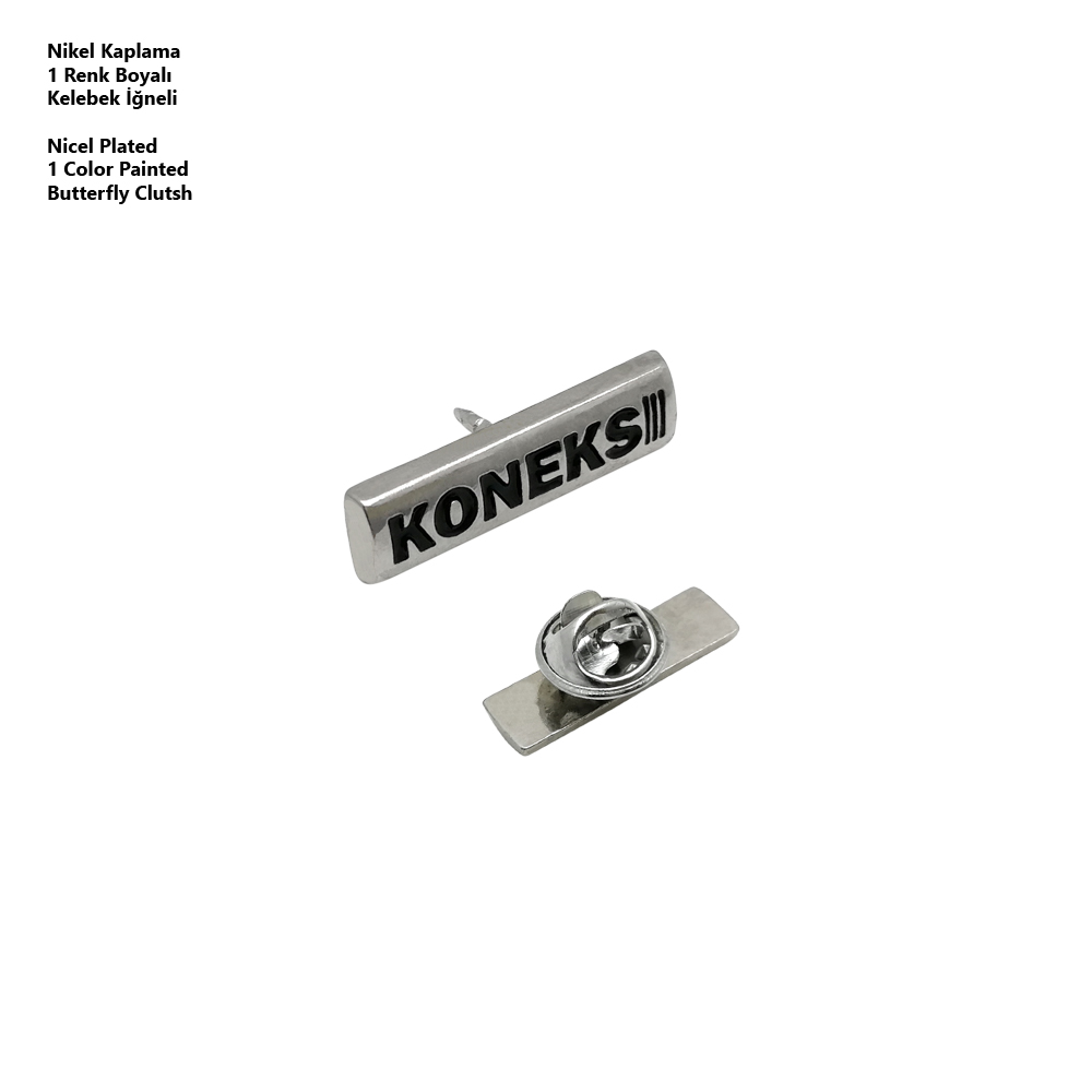 koneks-3d-metal-döküm-Rozet
