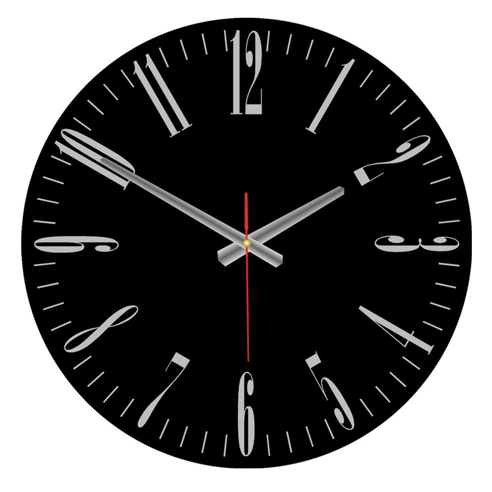 1165 - 07 35 Cm Glass Clock