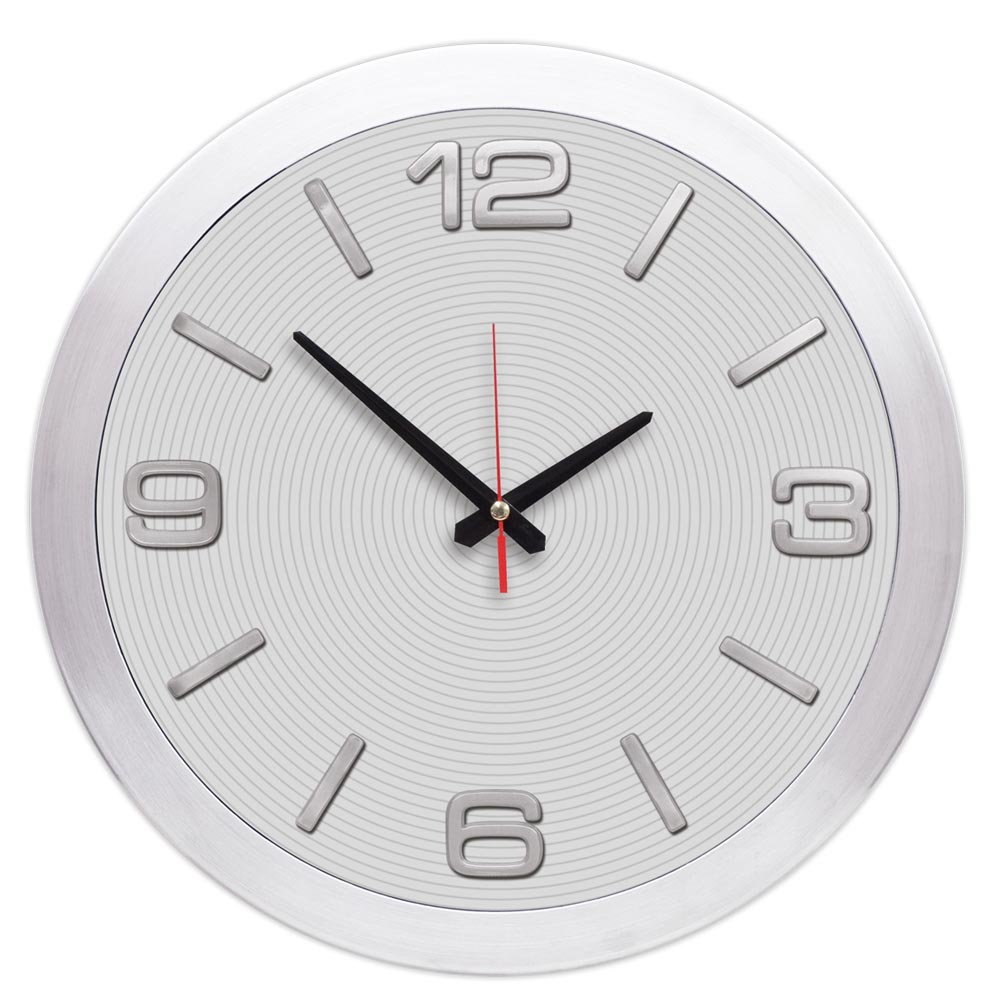 1166 Z 40 cm Aluminum Wall Clock