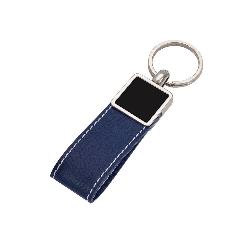 8020 MM Leather Keychain