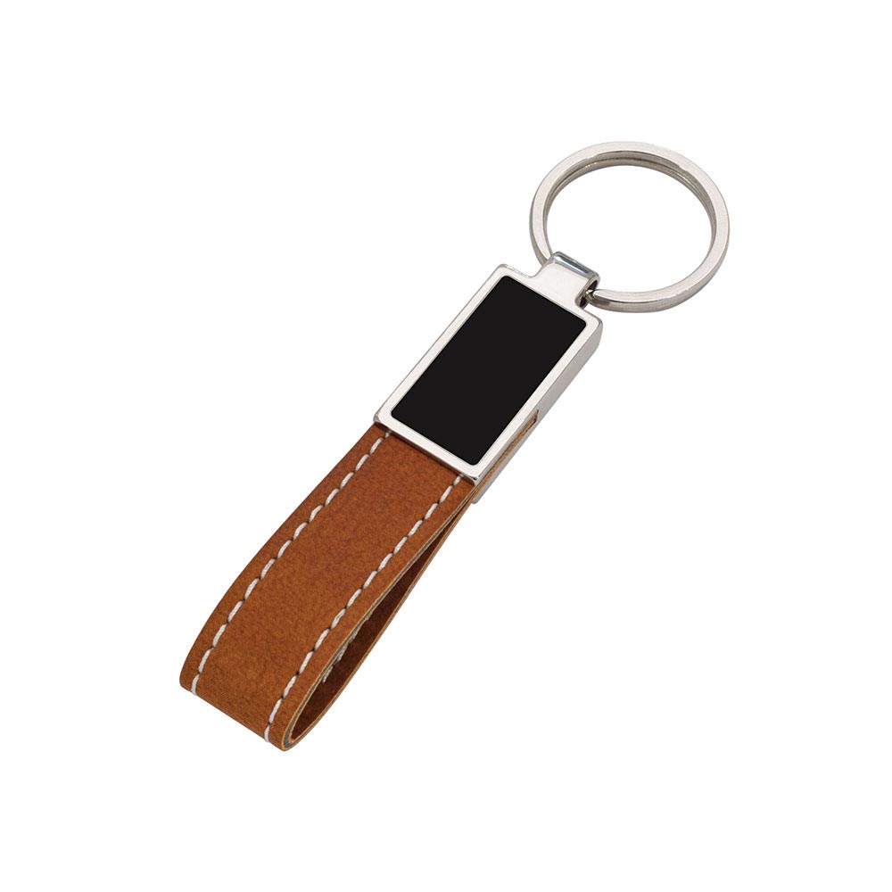 8040 MT Leather Keychain