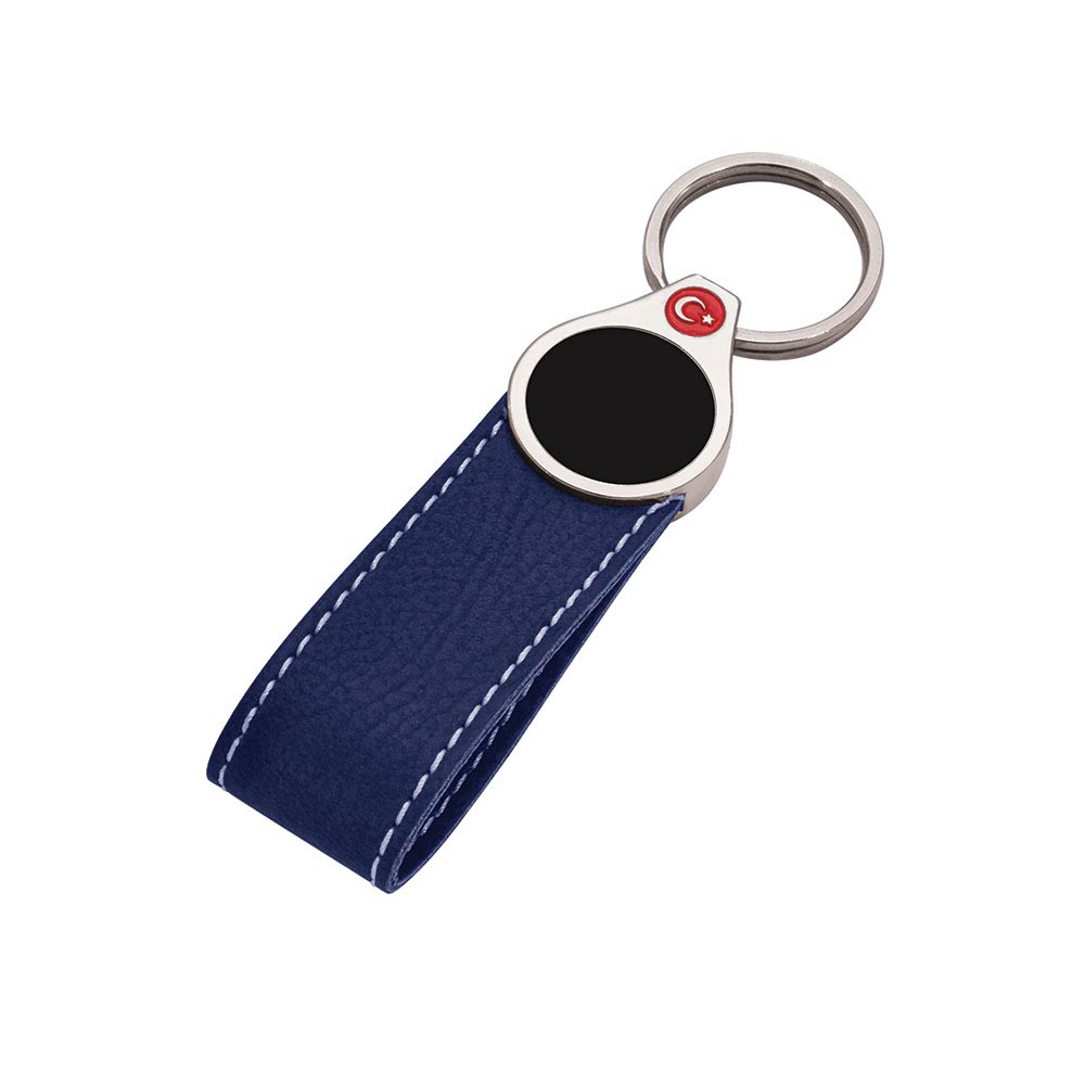 8060 MM Leather Keychain