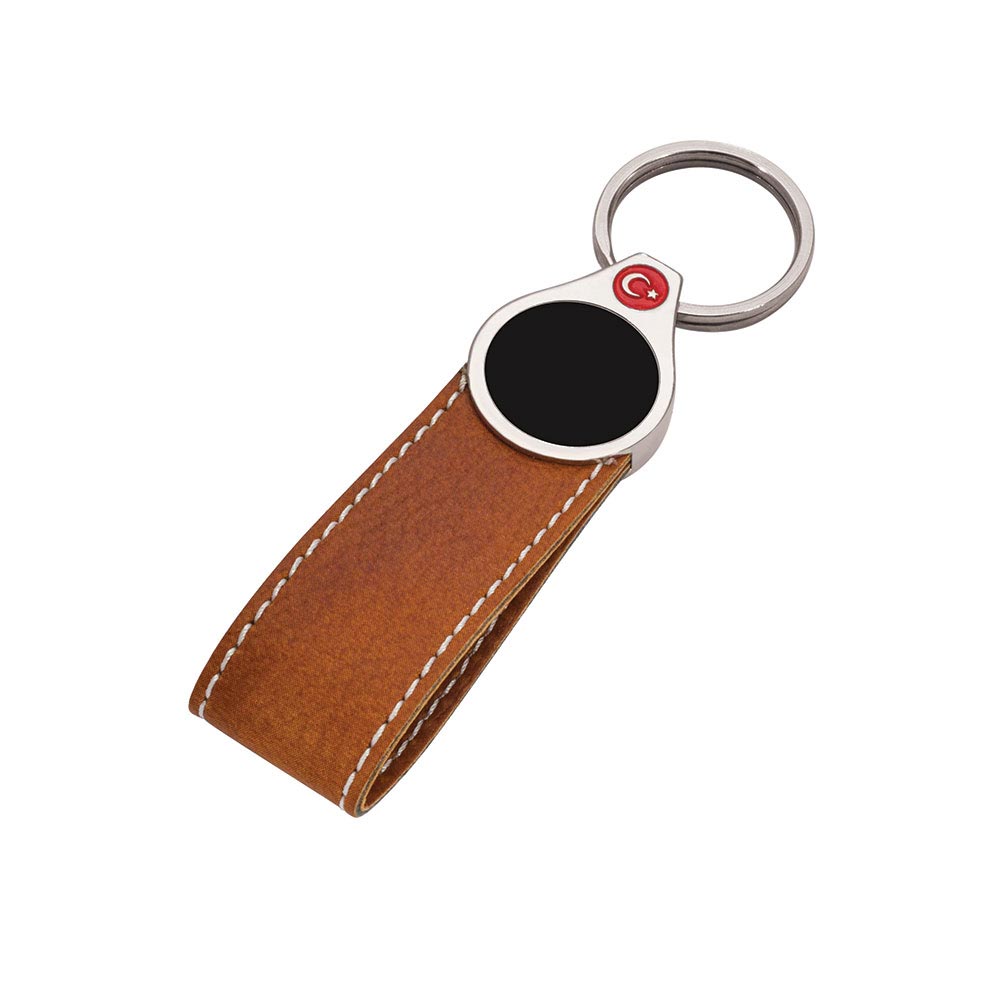 8060 MT Leather Keychain
