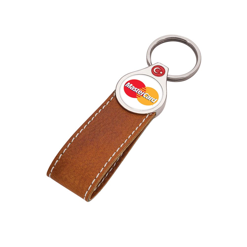 8060 T Leather Keychain