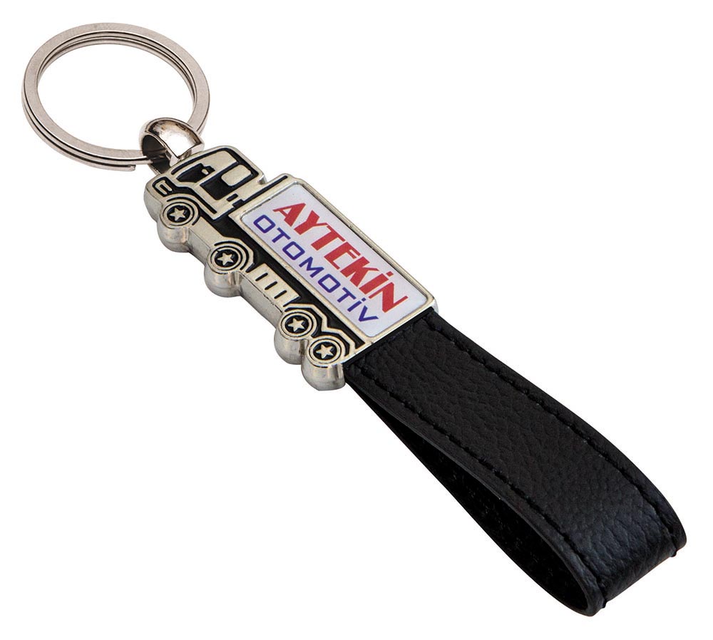 9010 S Truck Leather Keychain