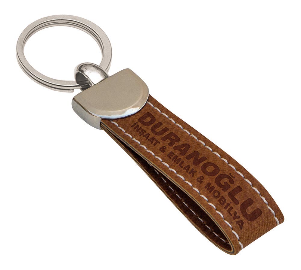 9040 T Leather Keychain