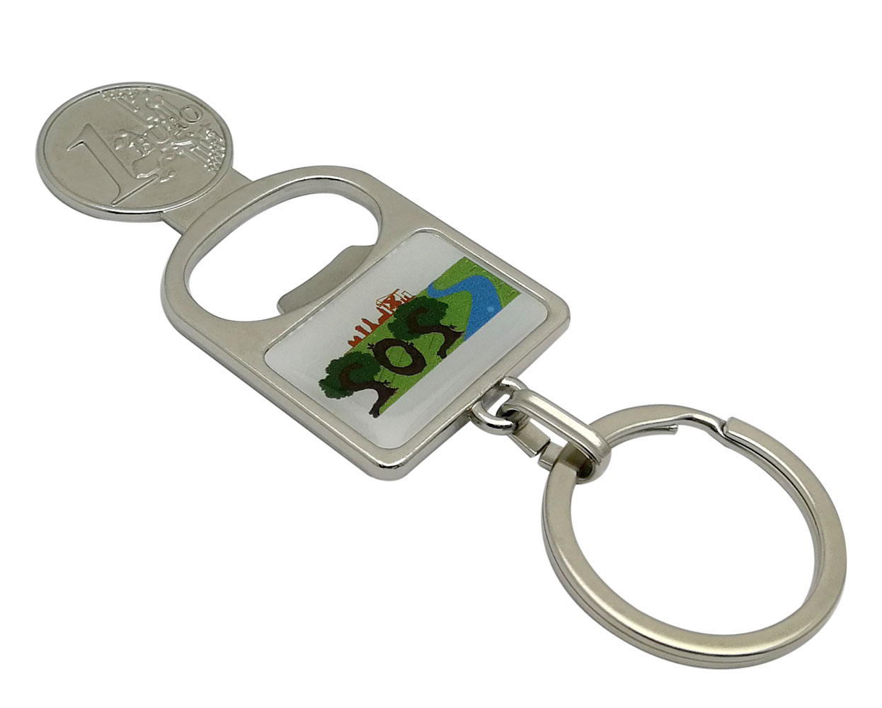 AC-108 Keychain Opener and coin