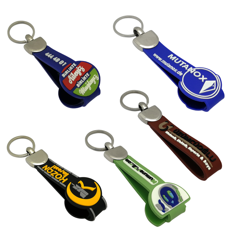 3D Soft Pvc Rubber Keychain Special Shaped