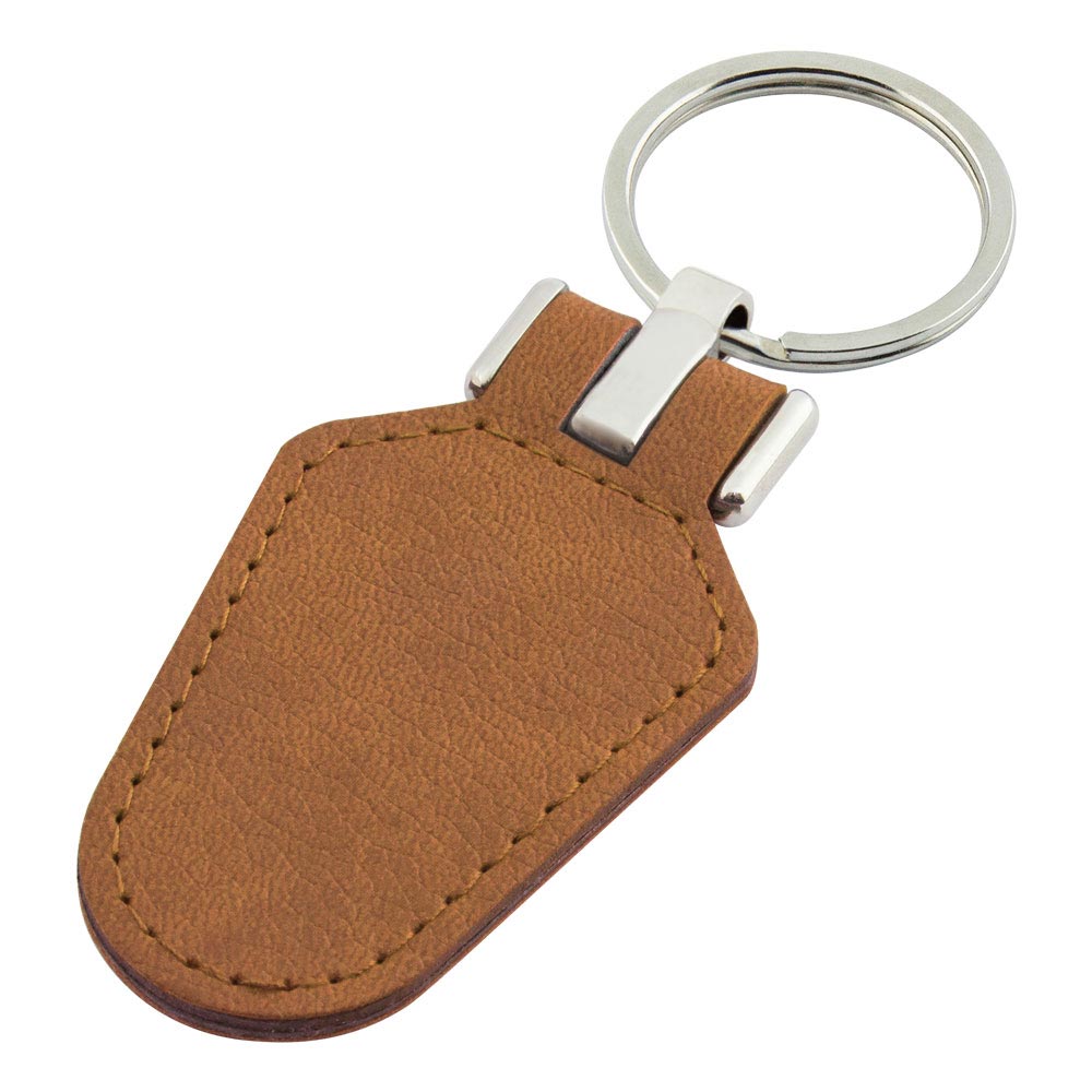 TD-01-T Leather Keychain