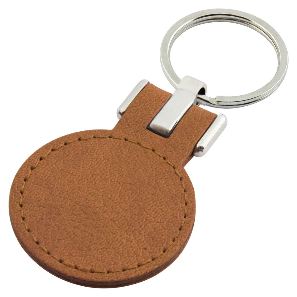 TD-03-T Leather Keychain