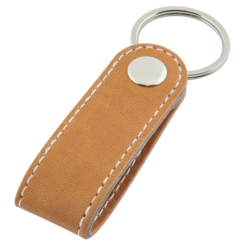 TD-07-T Leather Keychain