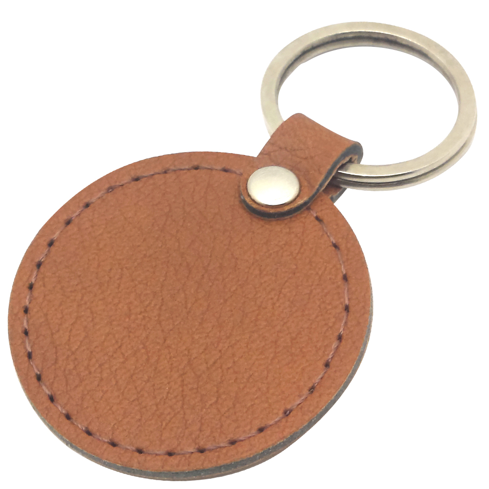 TD-08-T Leather Keychain
