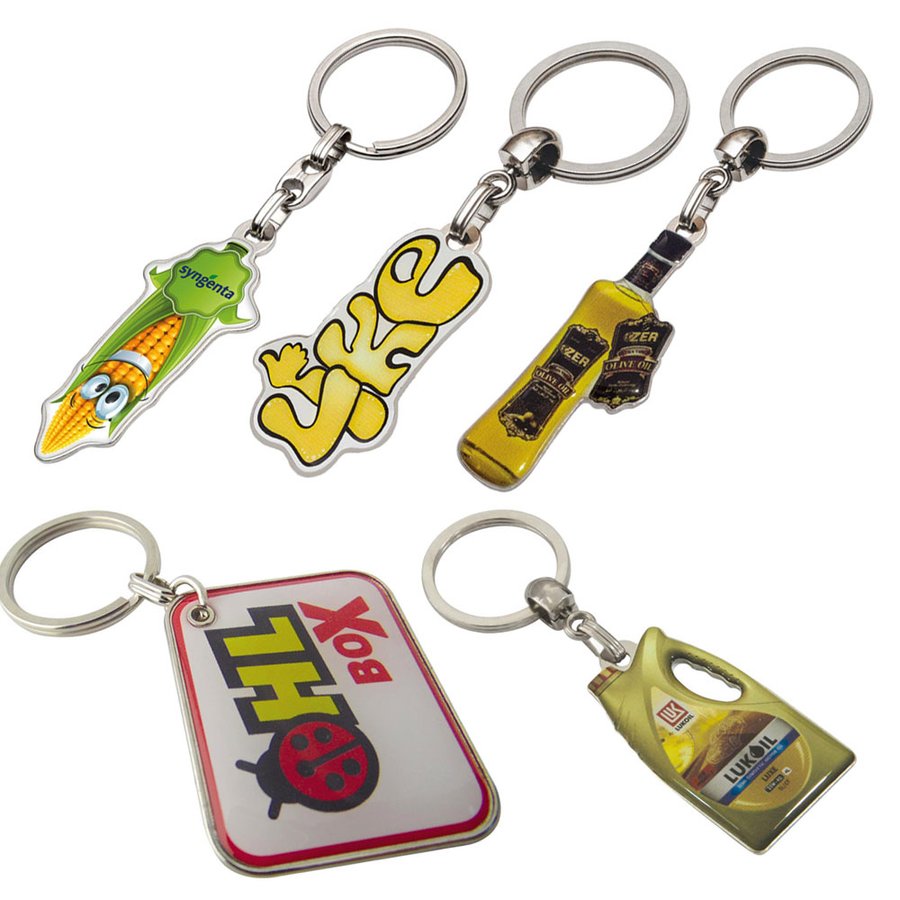 Custom 3D PVC rubber keychain